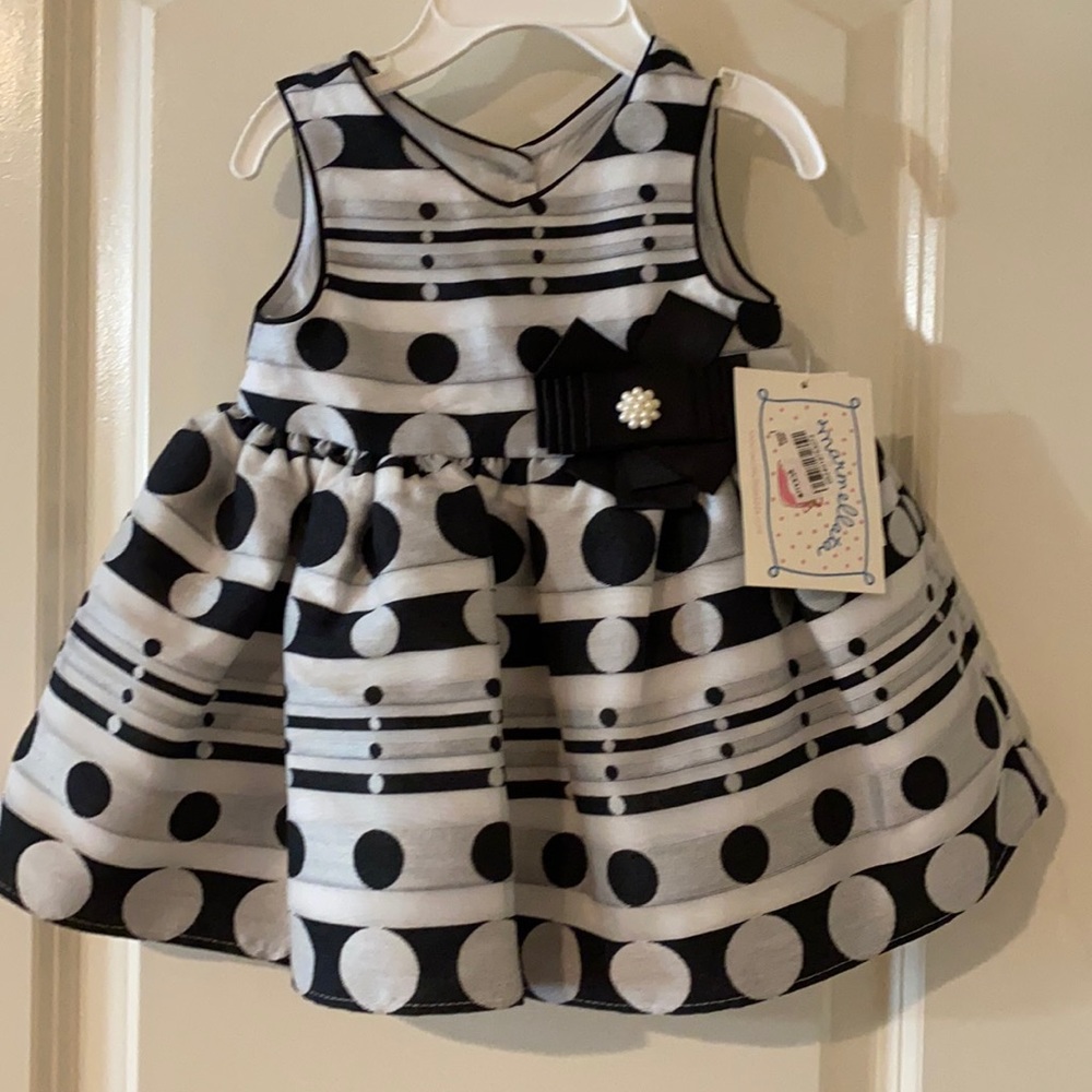 Black and White Dress